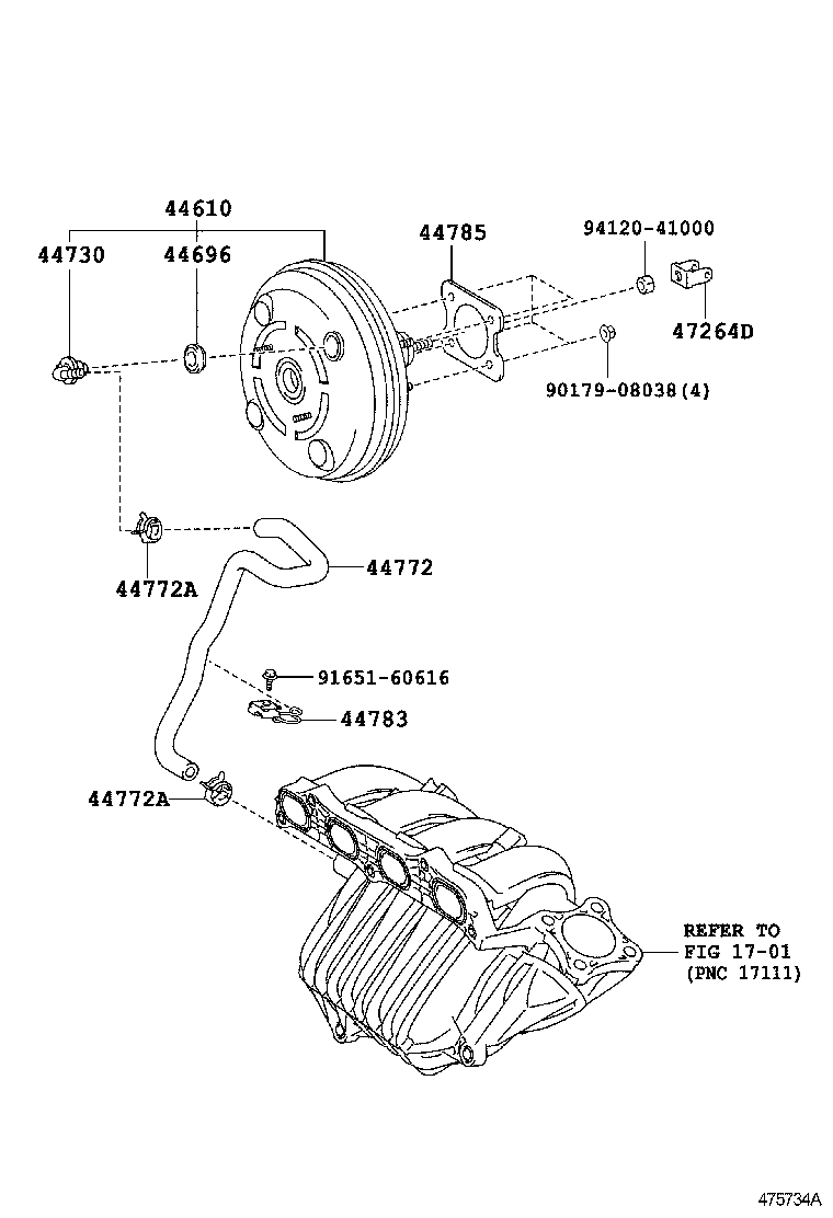 Brake Booster & Vacuum Tube