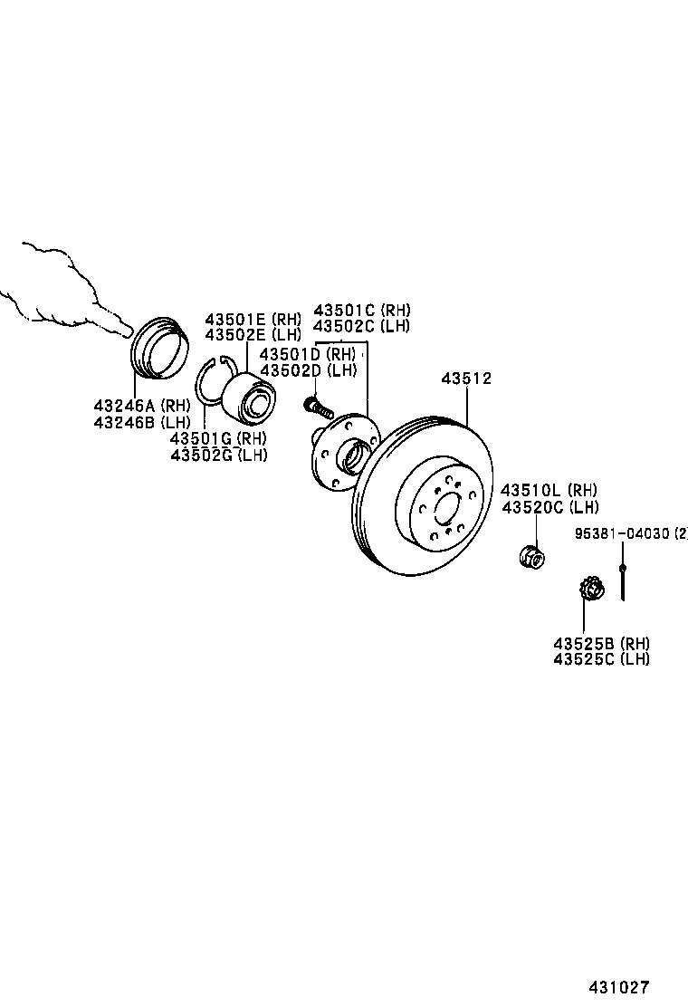 Front Axle Hub