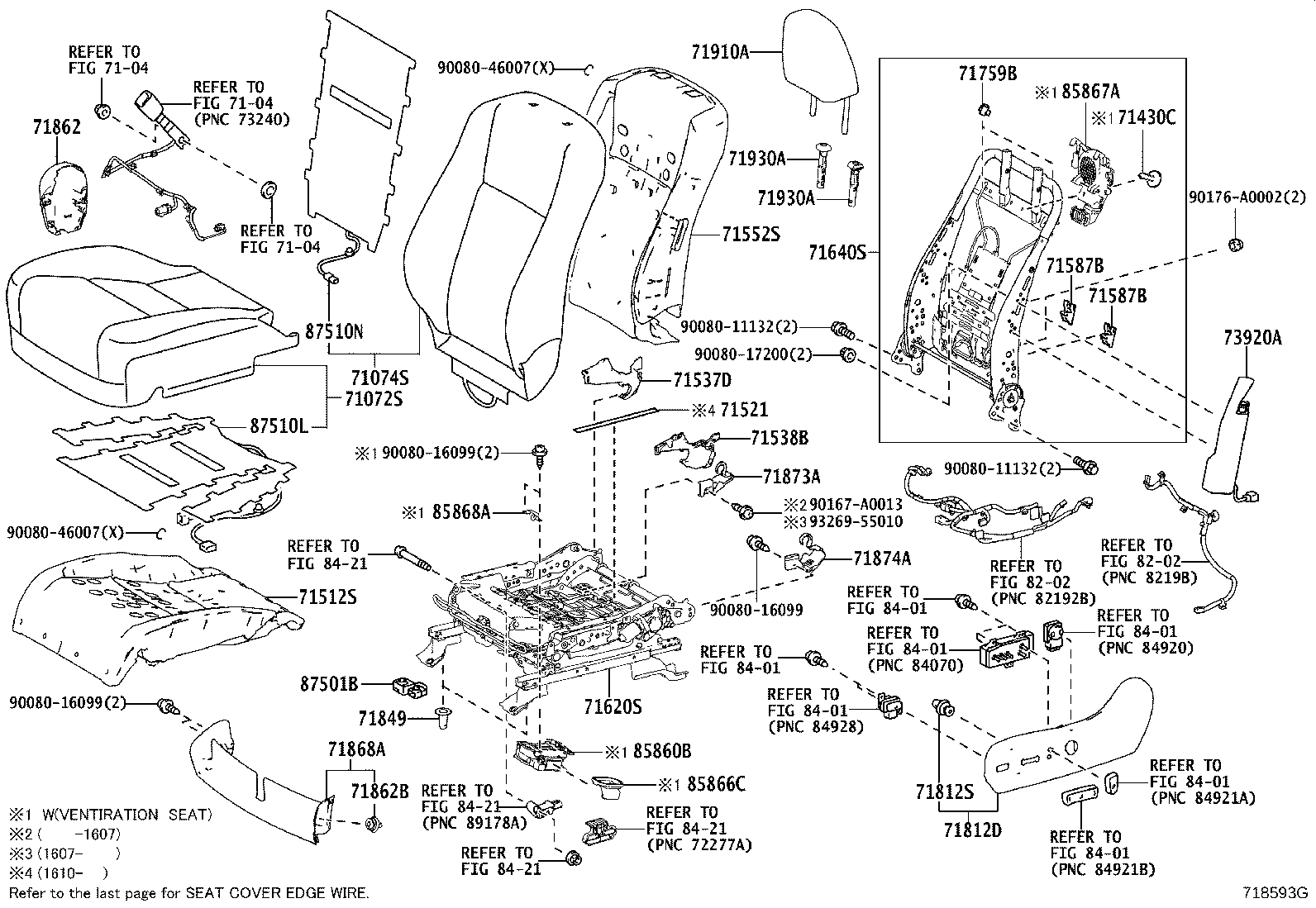 Front Seat & Seat Track