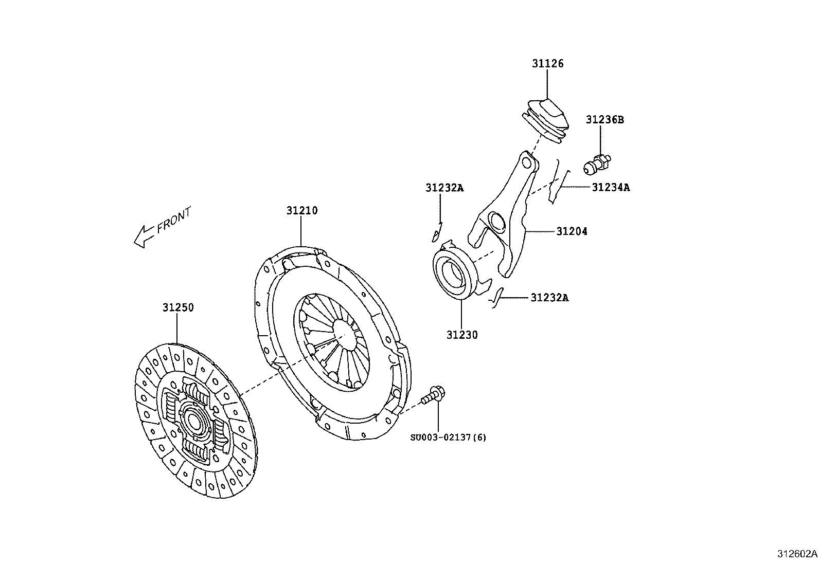 Clutch & Release Fork