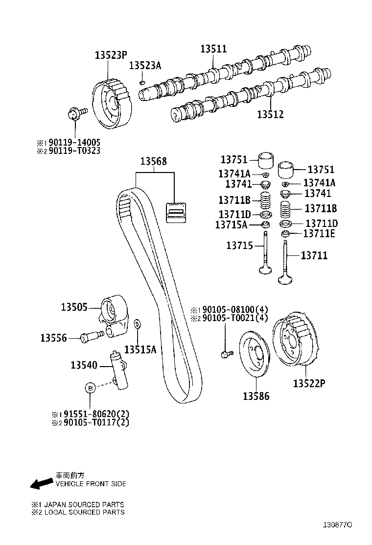 Camshaft & Valve