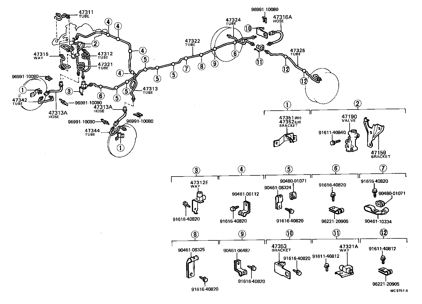 Brake Tube Clamp