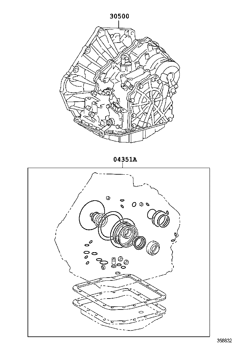 Transaxle Or Transmission Assy & Gasket Kit