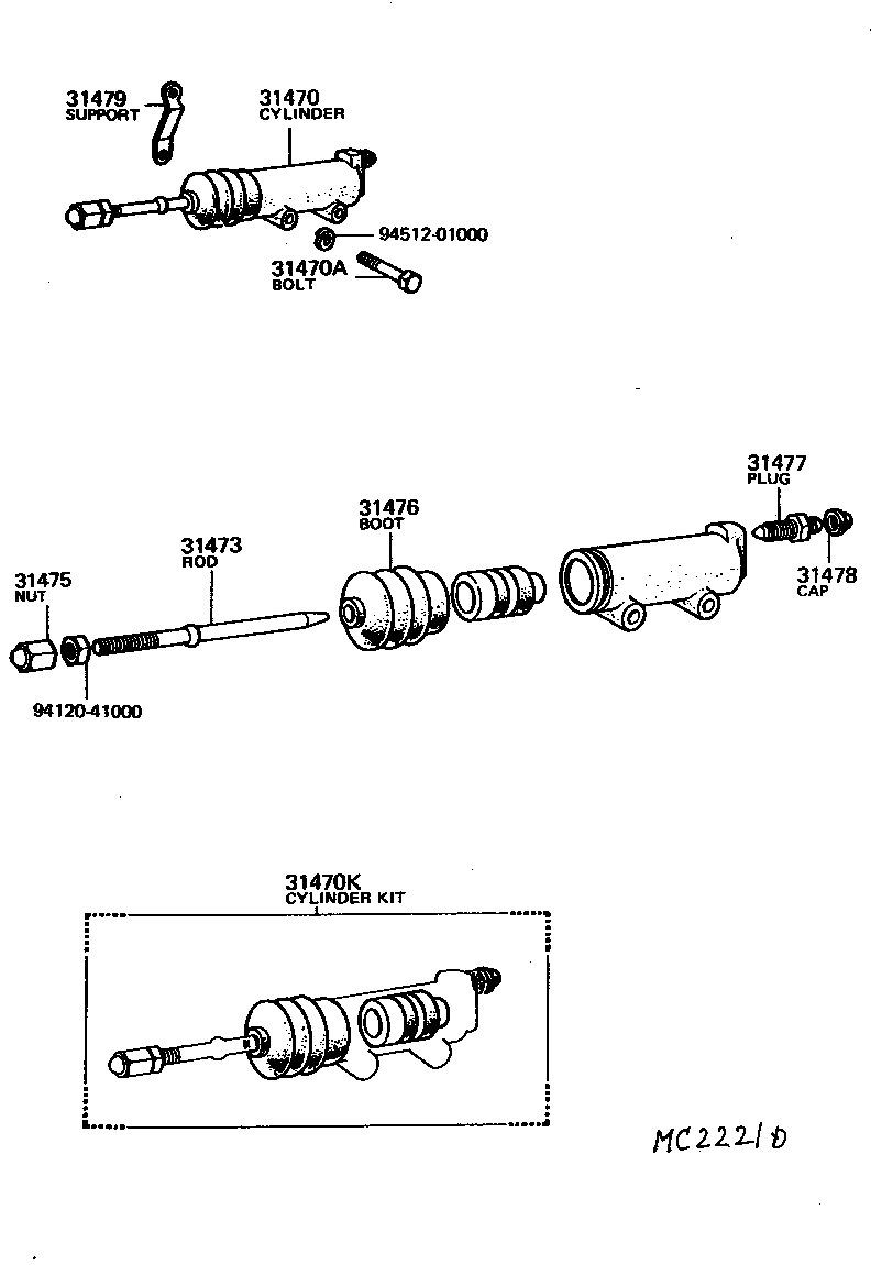 Clutch Release Cylinder