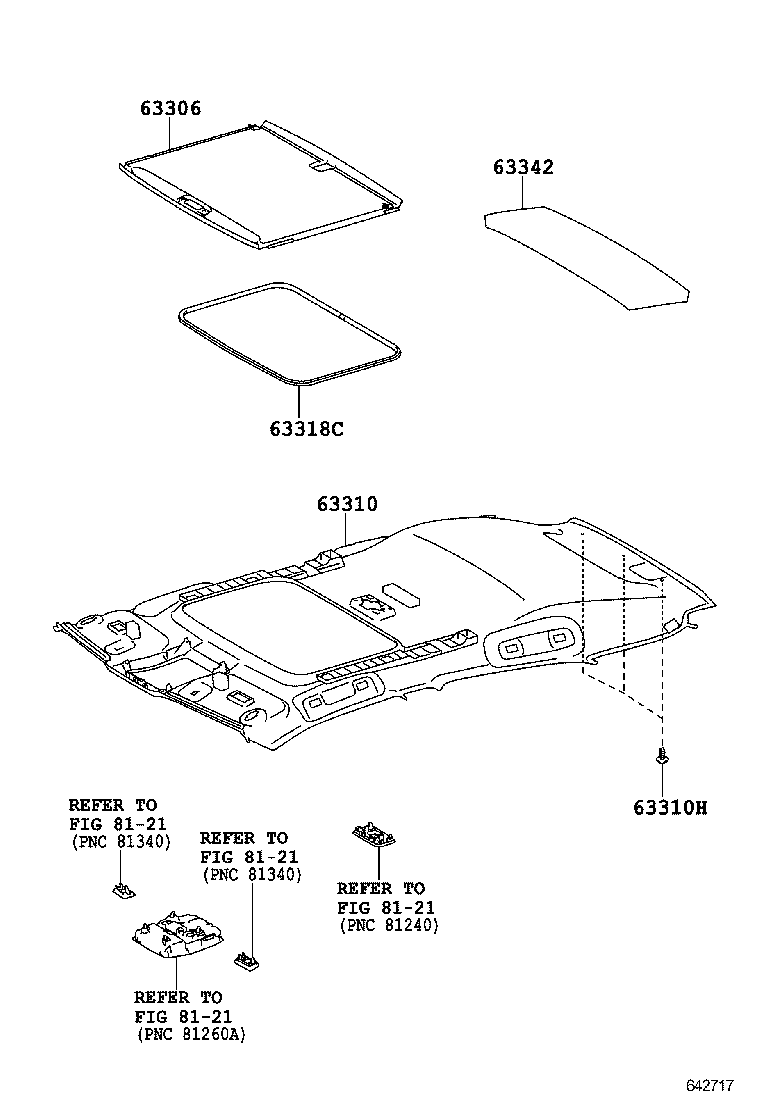 Headlining & Silencer Pad