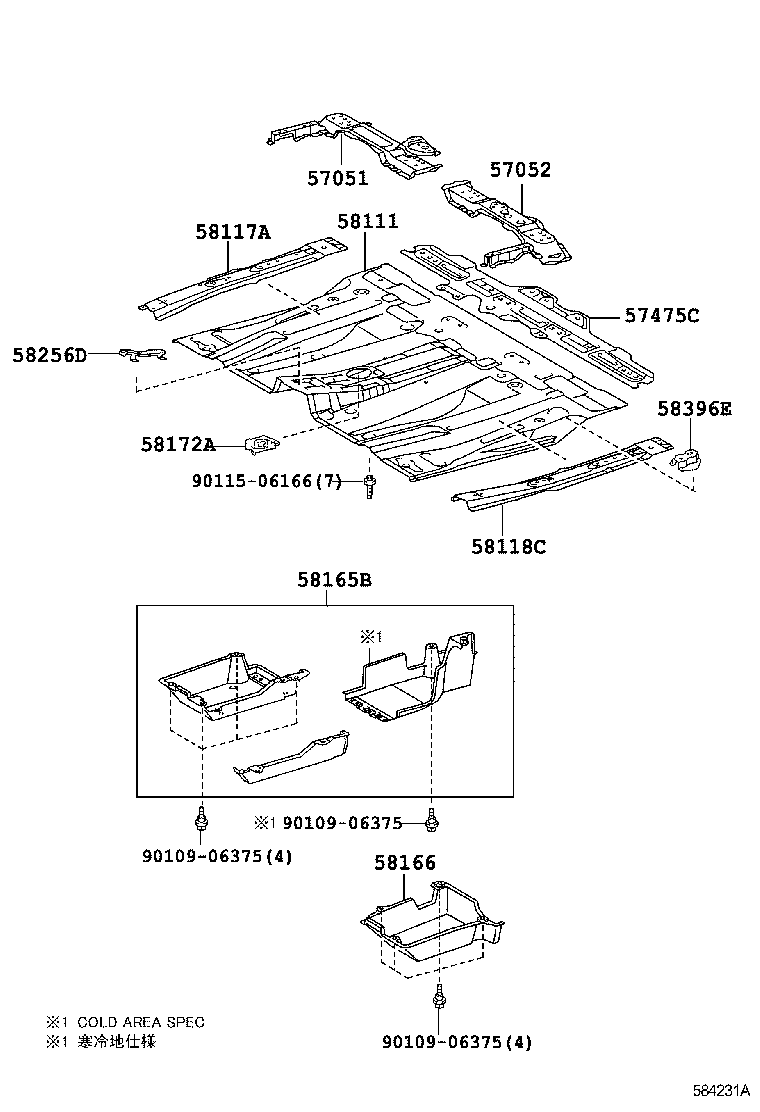 Front Floor Panel