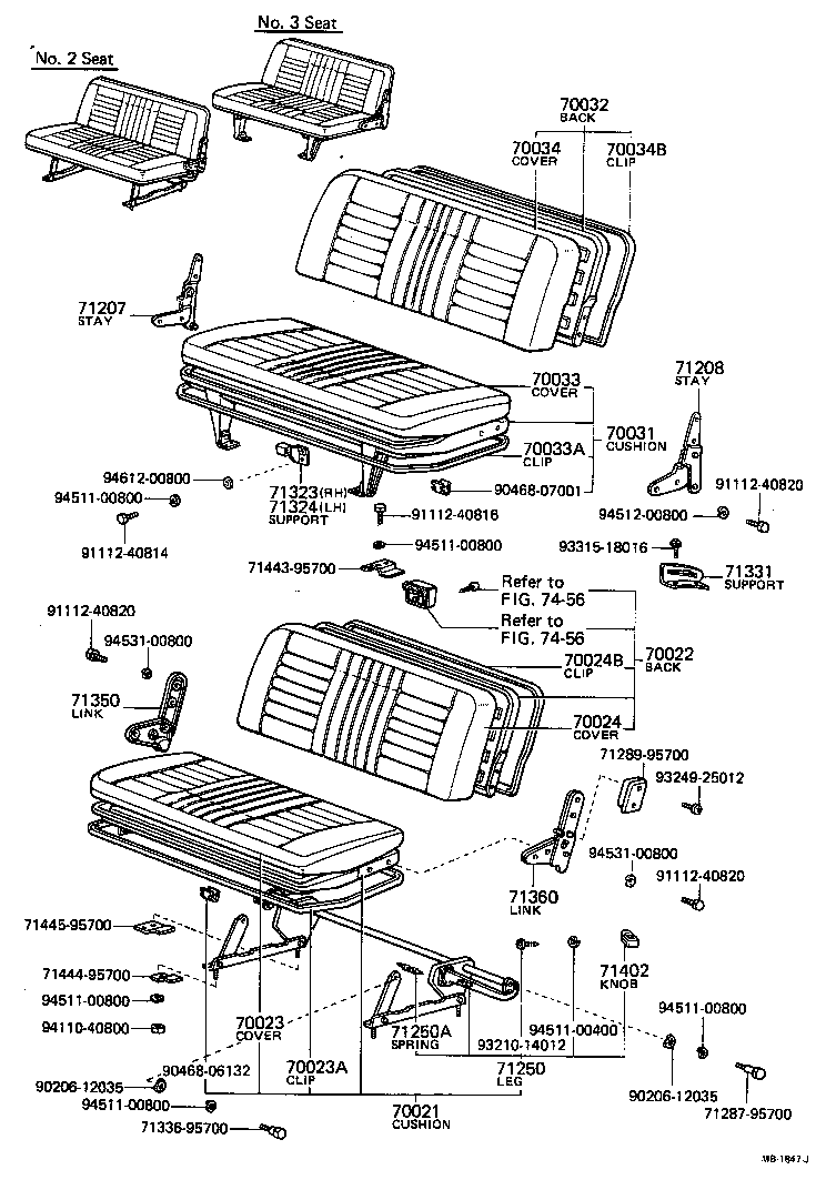 Asiento y pista del asiento