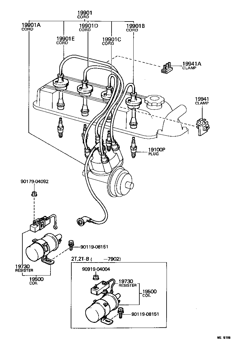 Ignition Coil Spark Plug Glow Plug