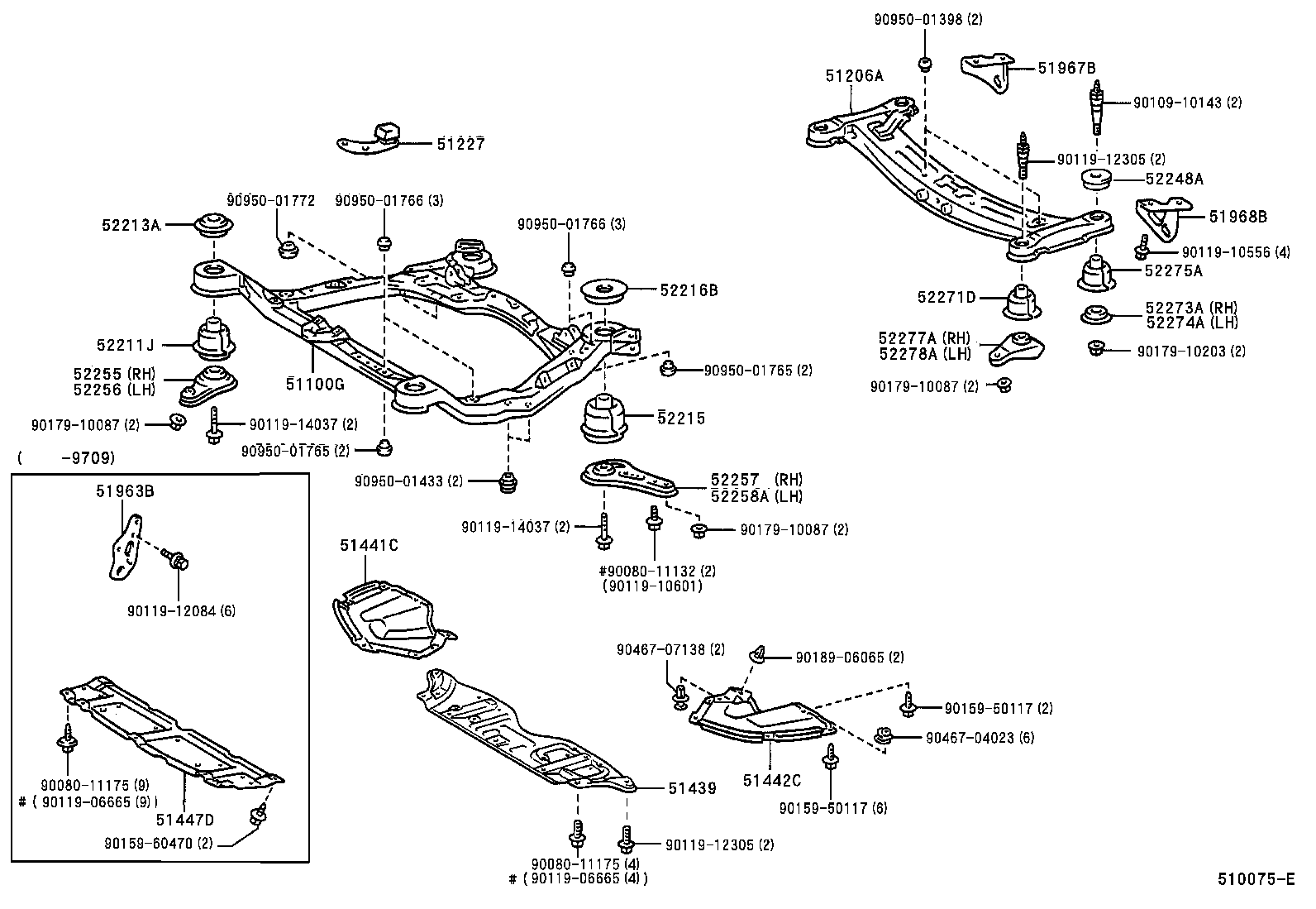 Suspension Crossmember & Under Cover