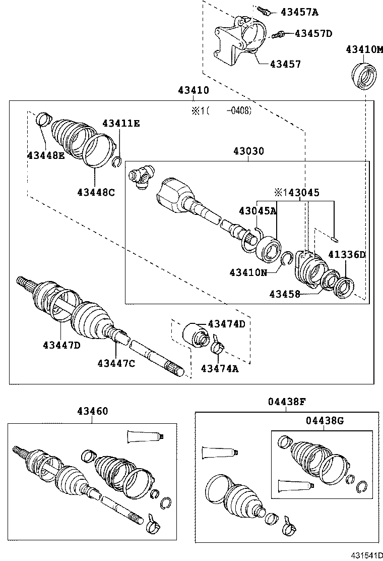 Front Drive Shaft
