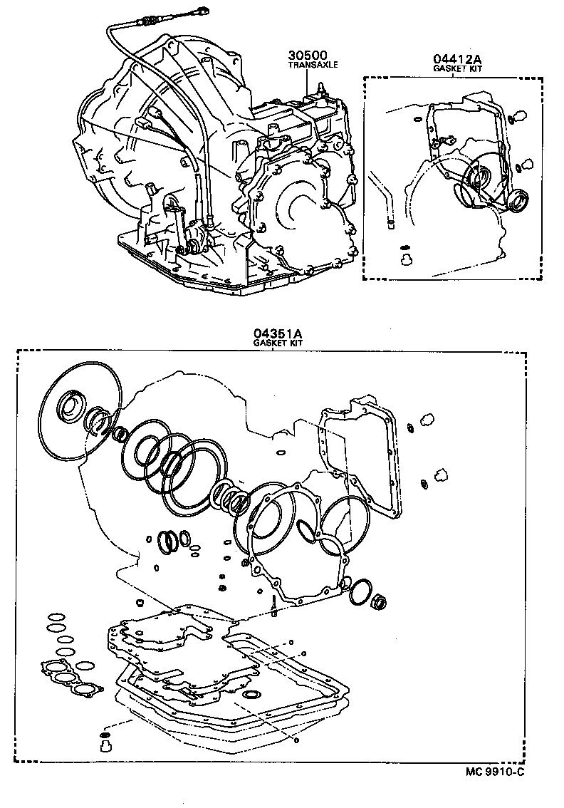 Transaxle Or Transmission Assy & Gasket Kit