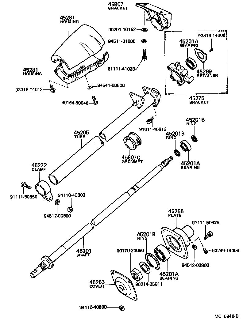 Steering Column & Shaft