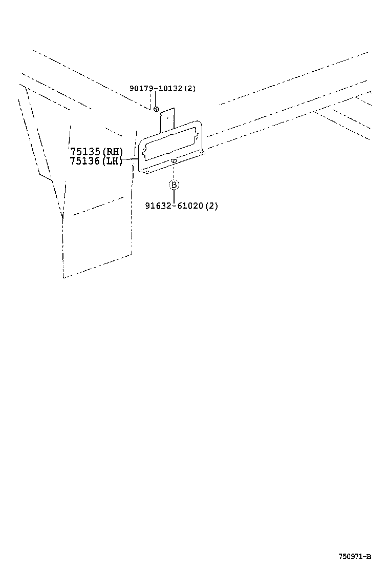 Soporte de placa de matrícula de caja de herramientas