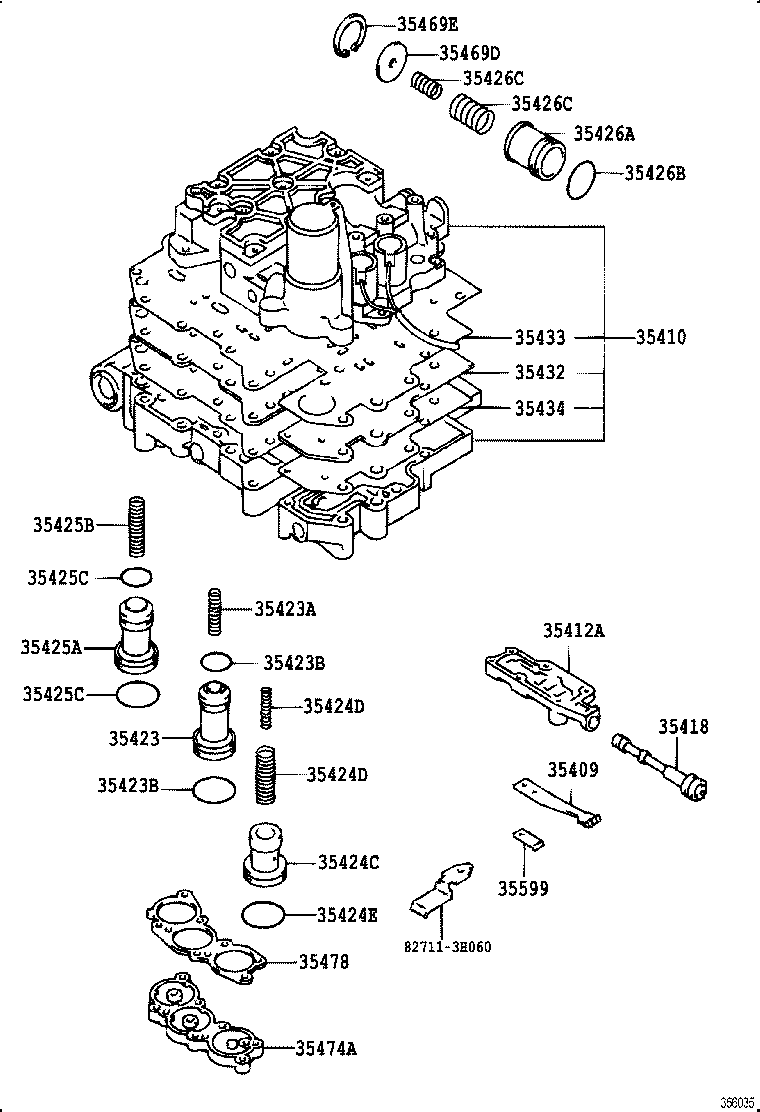 Valve Body Oil Strainer