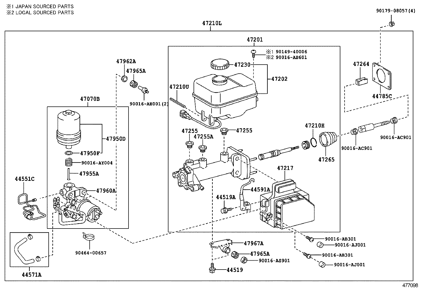 Brake Master Cylinder