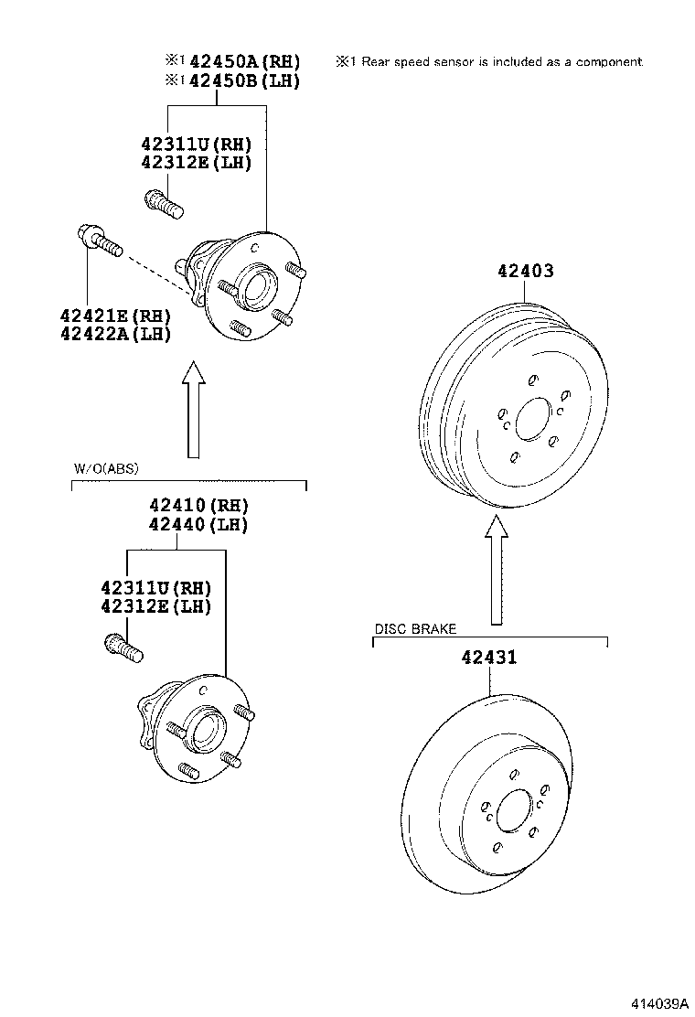 Rear Axle Shaft Hub