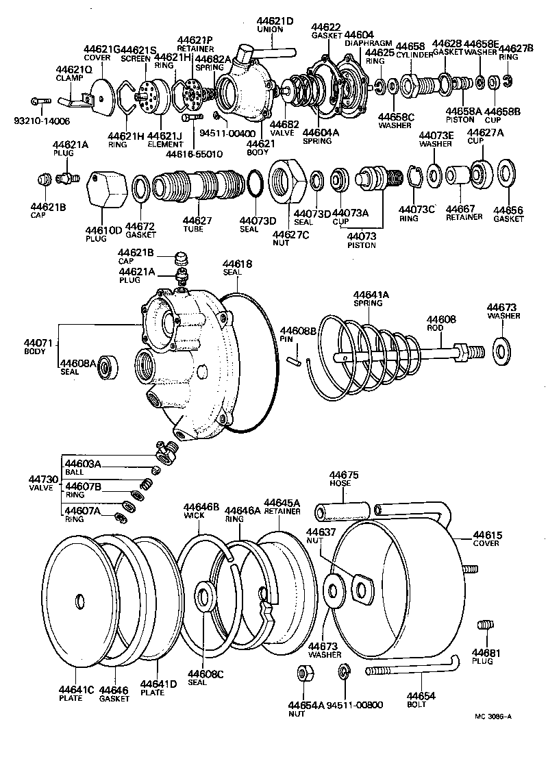 Brake Booster & Vacuum Tube