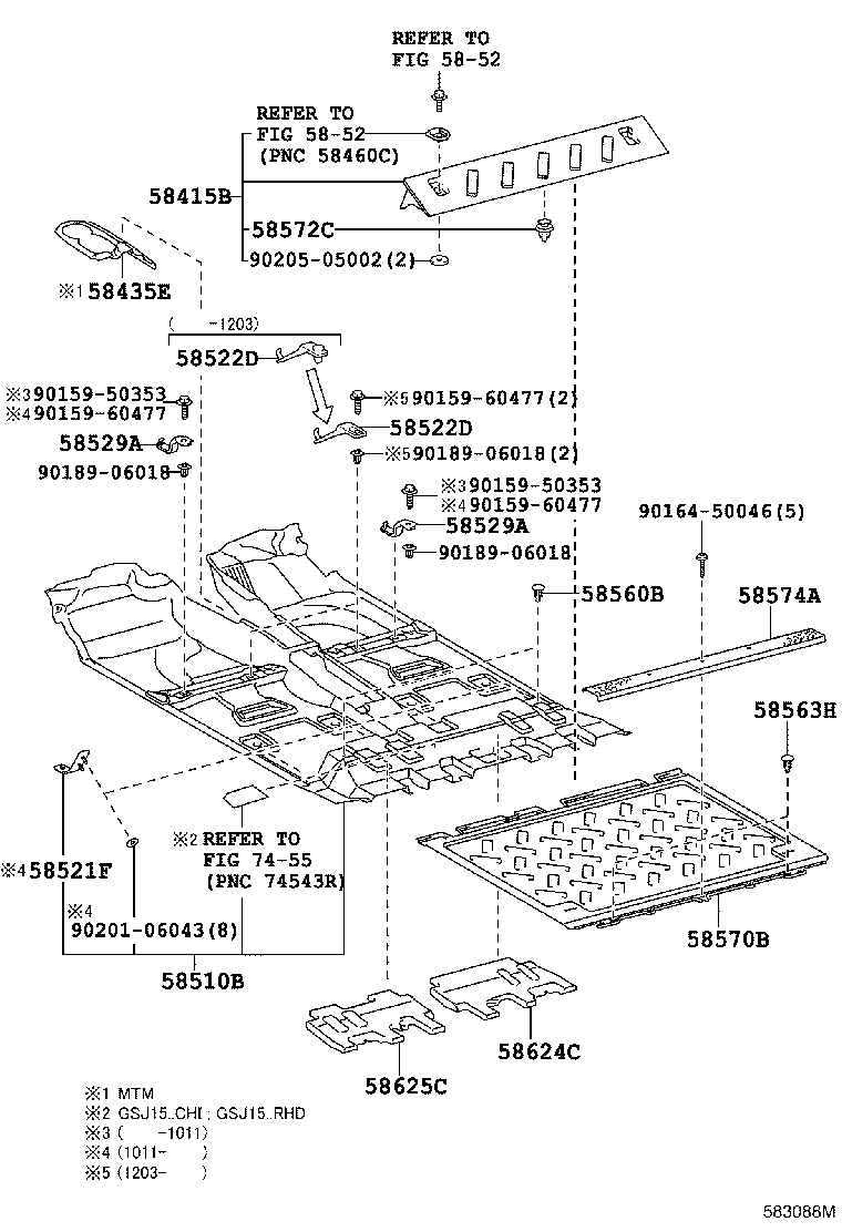 Floor Mat & Silencer Pad