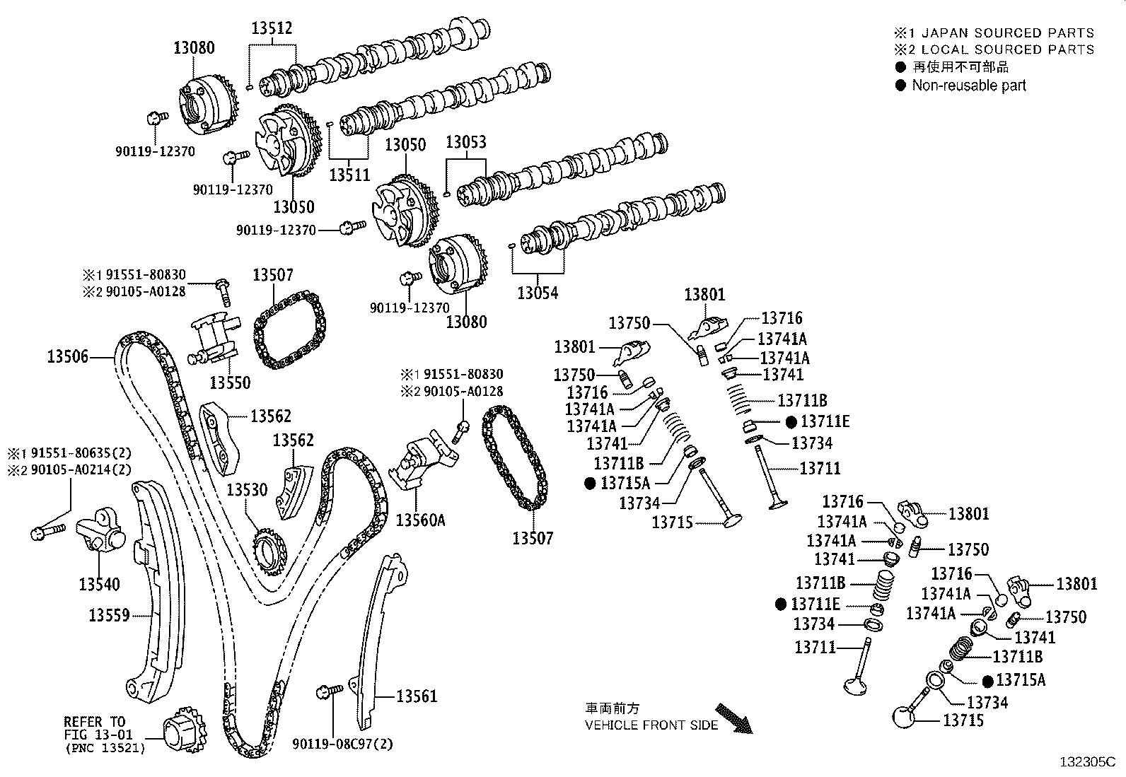 Camshaft & Valve