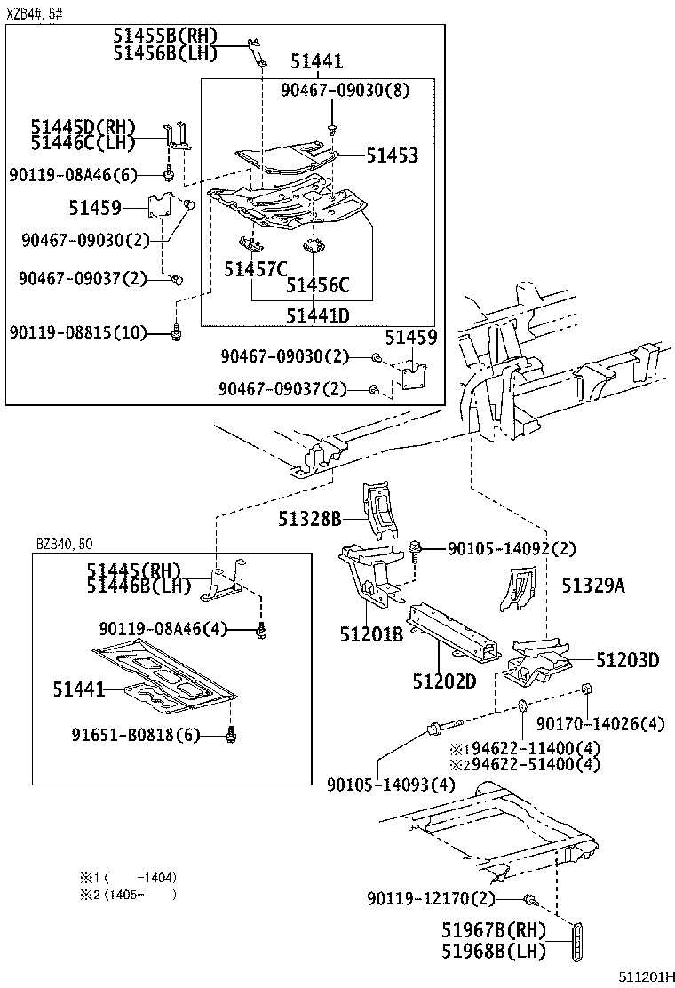Suspension Crossmember & Under Cover