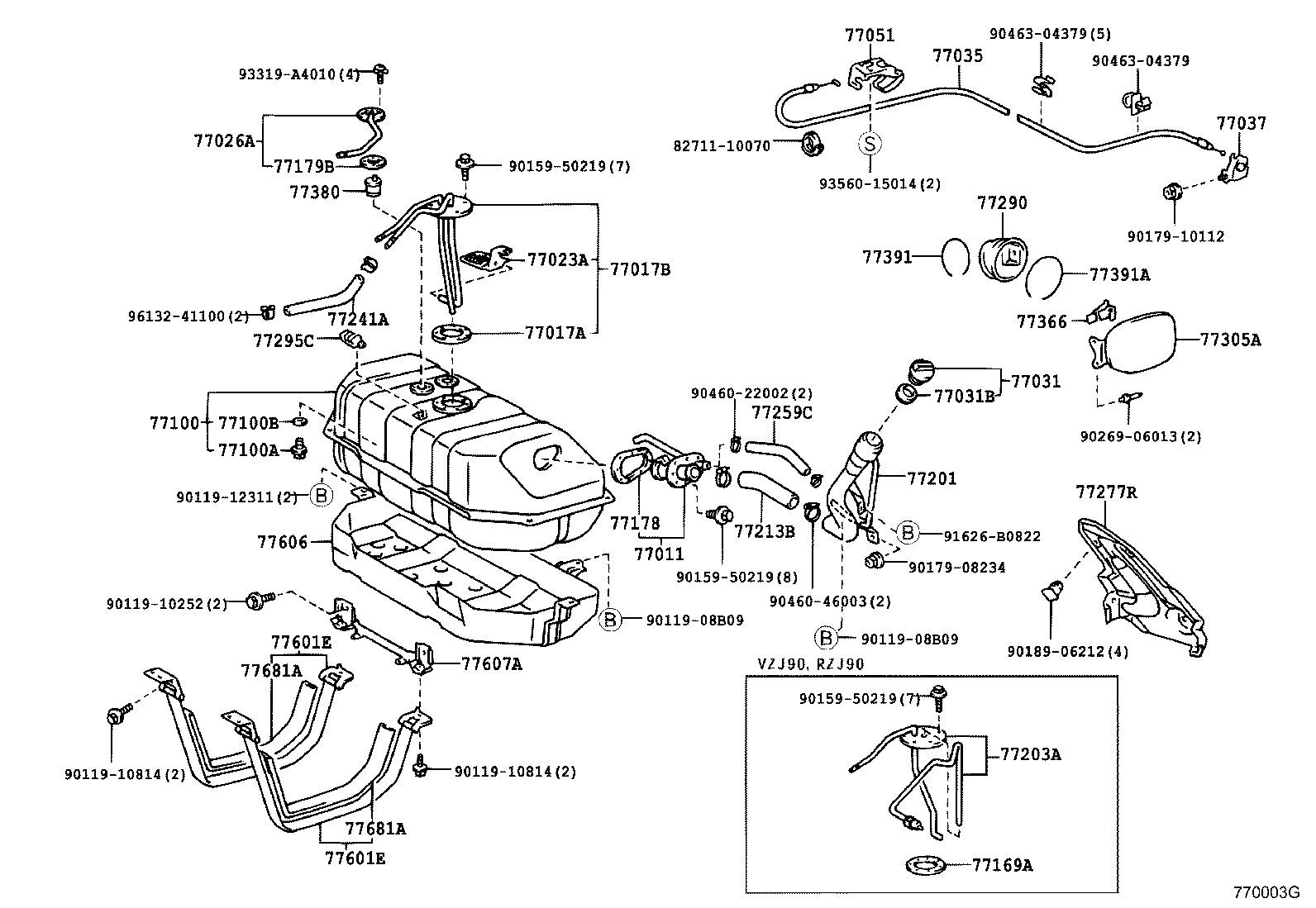Fuel Tank & Tube