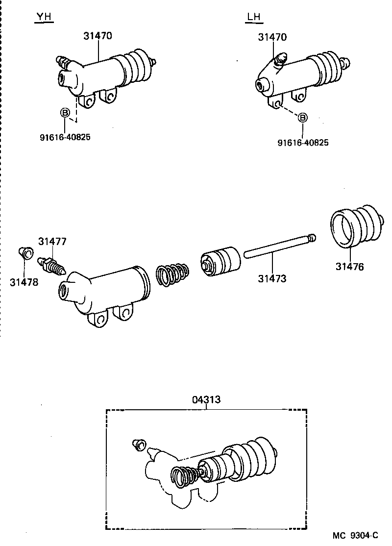 Clutch Release Cylinder