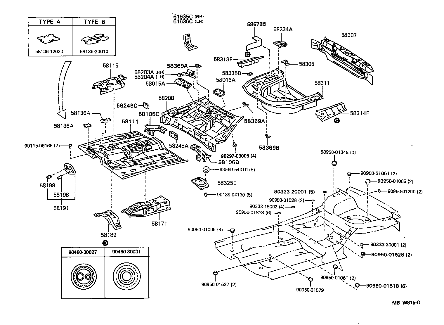 Floor Pan & Lower Back Panel