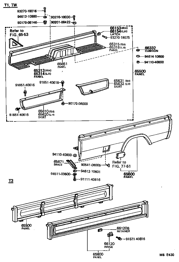 Rear Body Side Panel