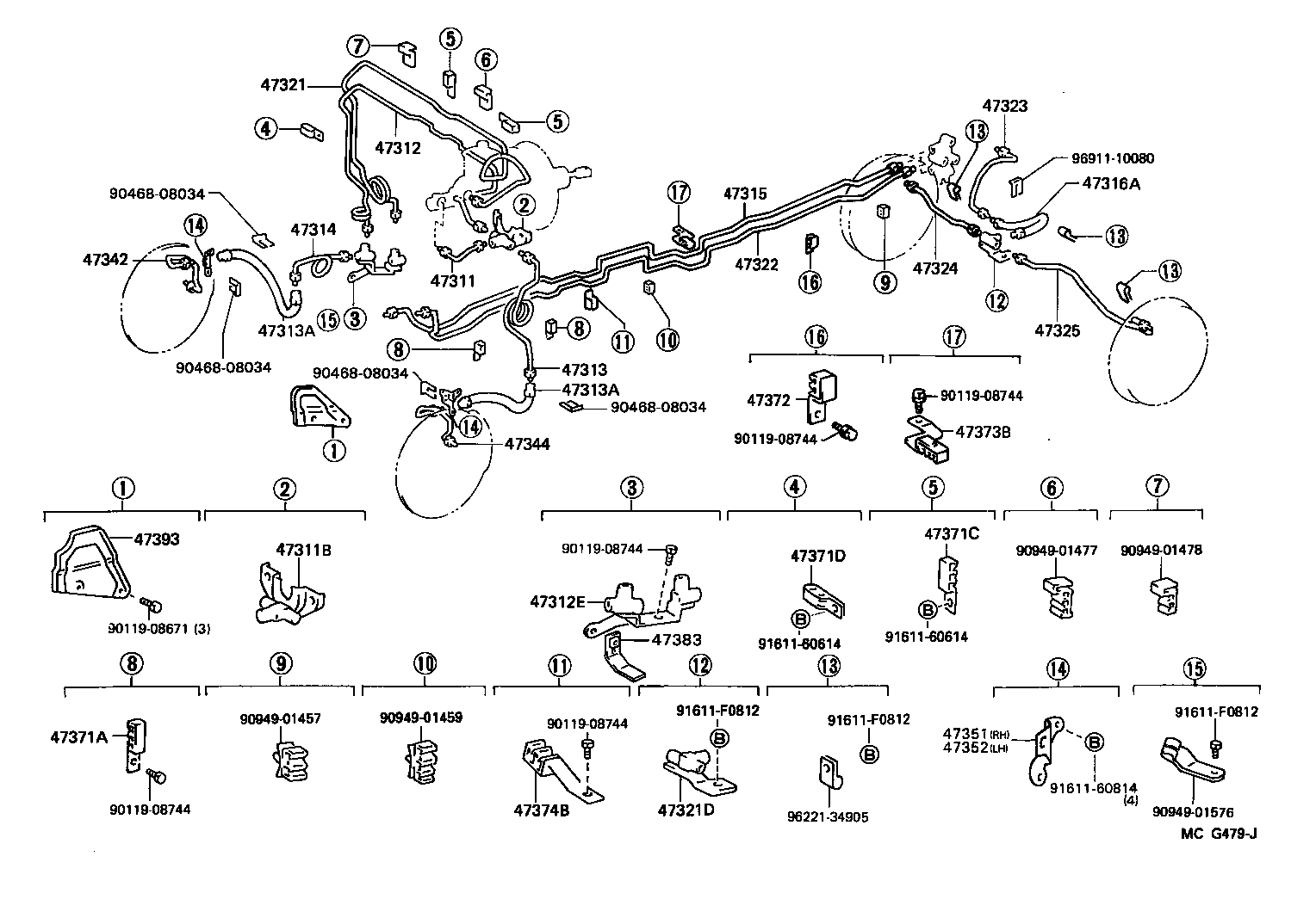 Brake Tube Clamp