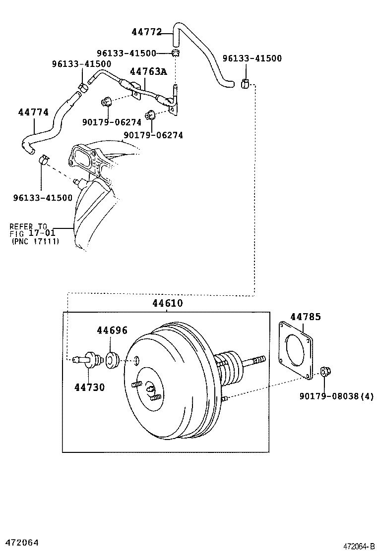 Brake Booster & Vacuum Tube