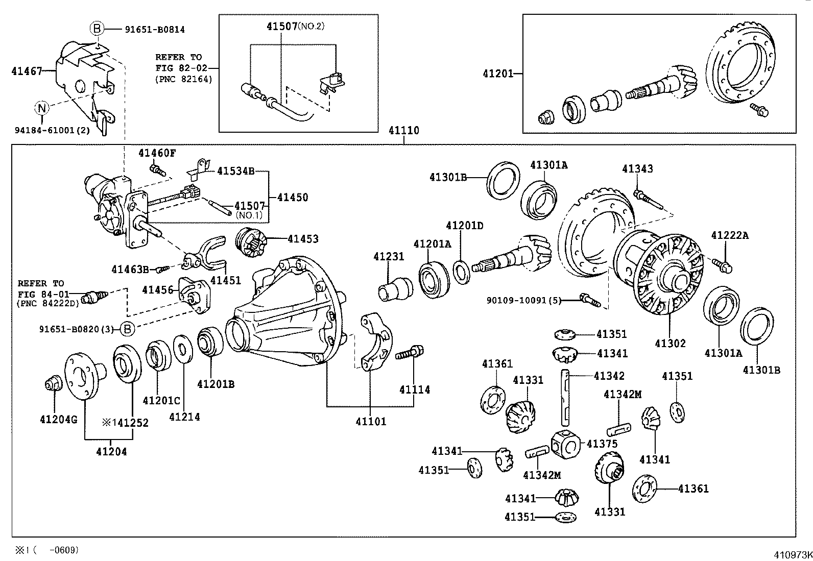 Rear Axle Housing Differential