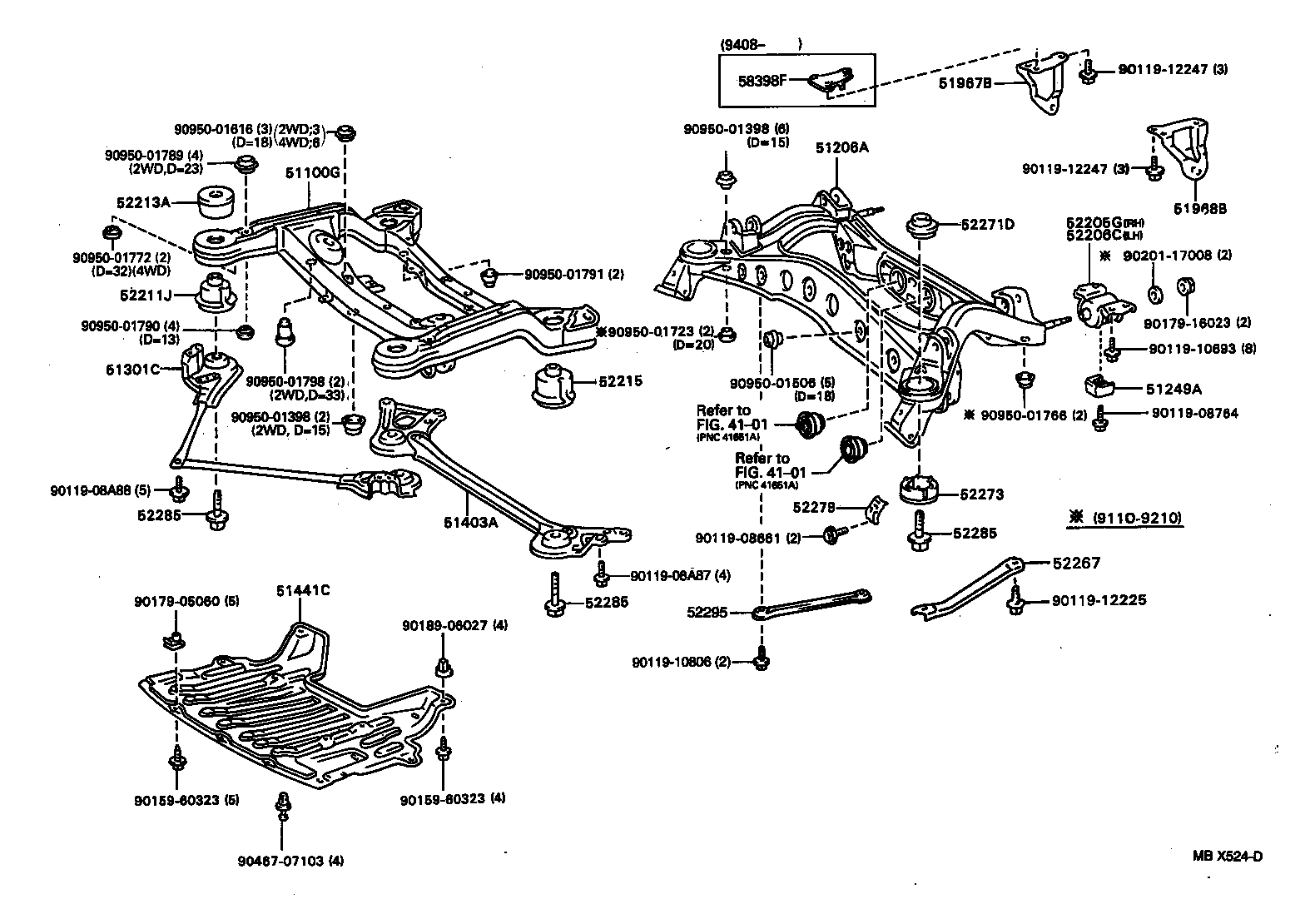 Suspension Crossmember & Under Cover