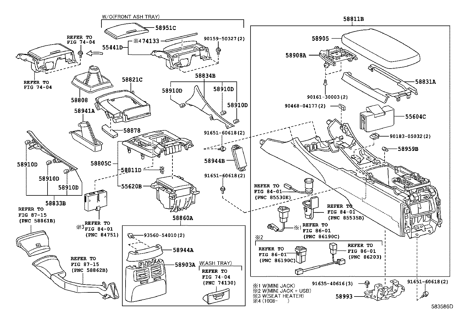 Console Box & Bracket