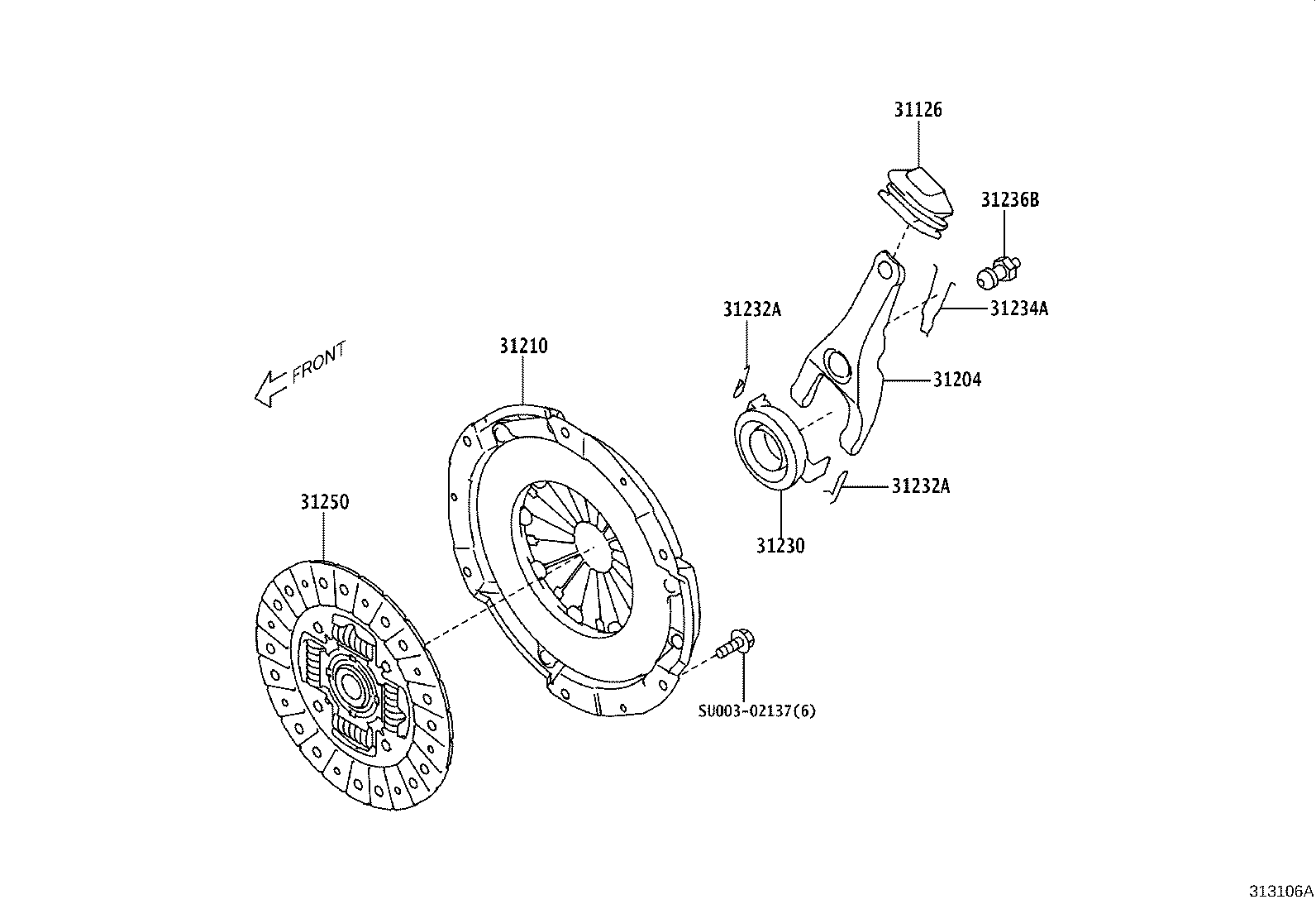 Clutch & Release Fork