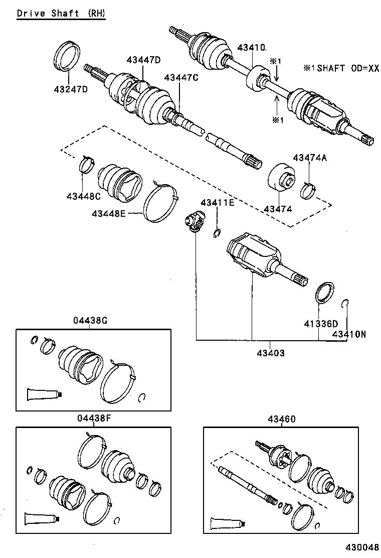 Front Drive Shaft