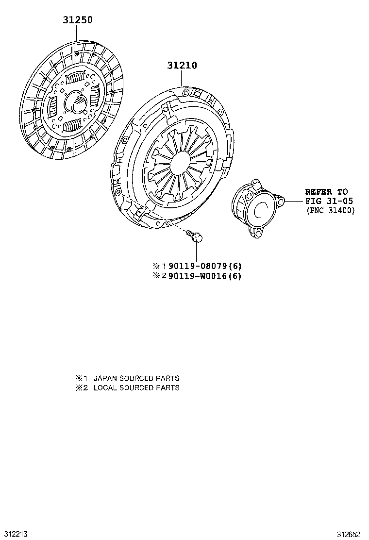 Clutch & Release Fork