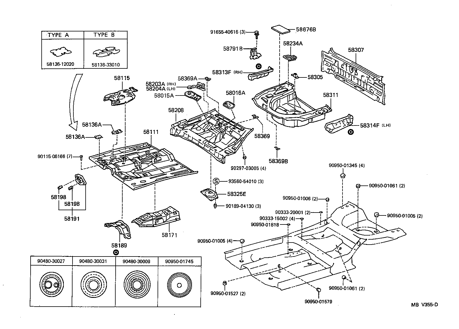 Floor Pan & Lower Back Panel