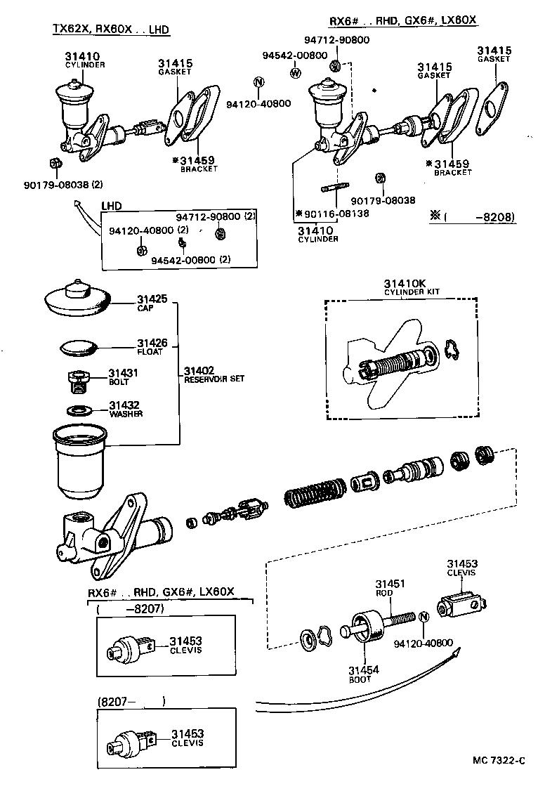 Clutch Master Cylinder