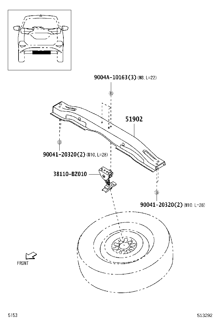 Spare Wheel Carrier