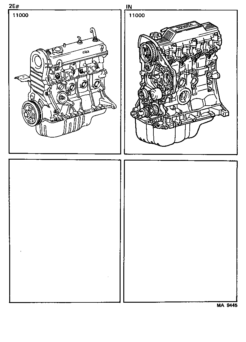 Partial Engine Assembly