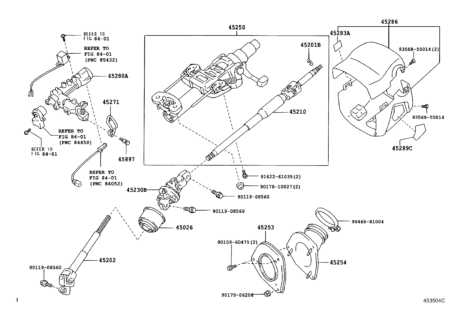 Steering Column & Shaft