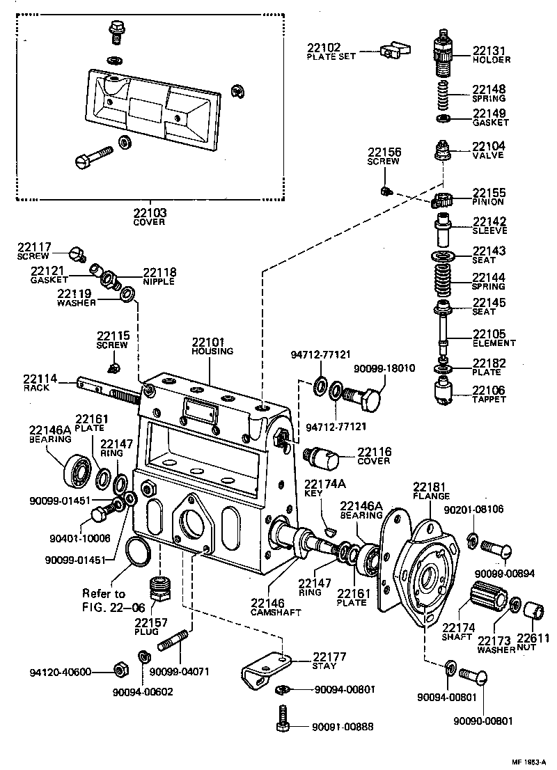 Injection Pump Body