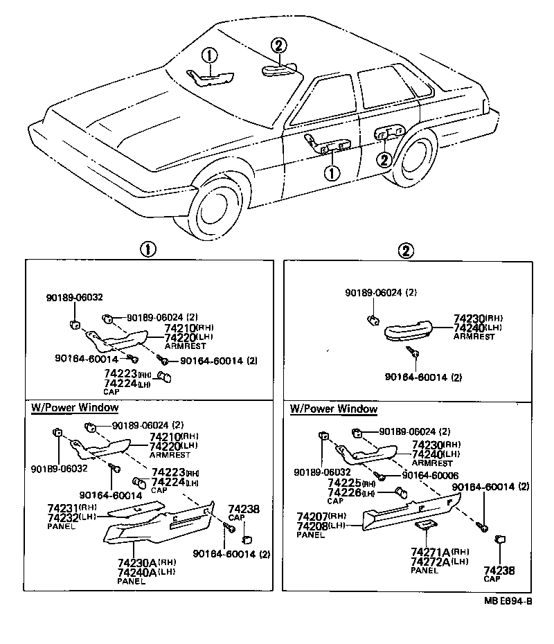 Armrest Visor