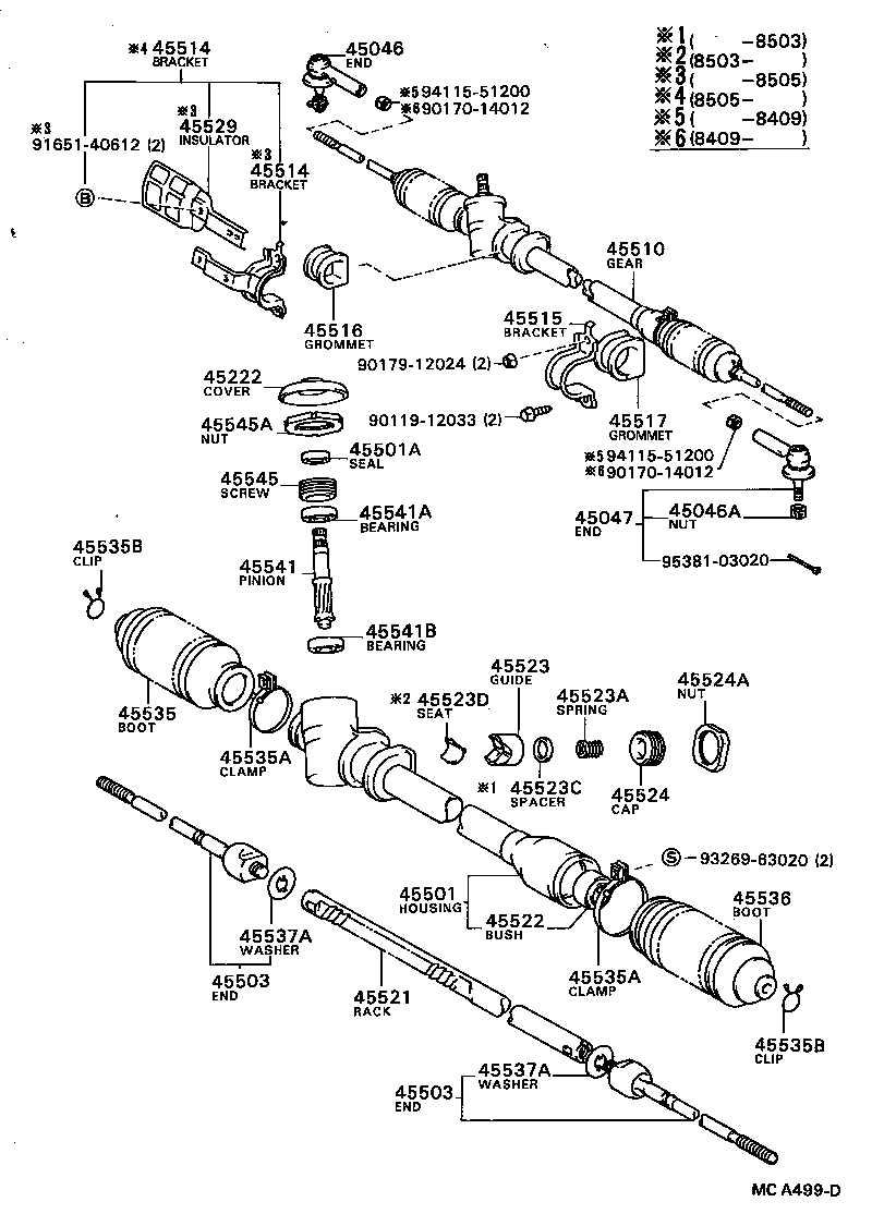 Steering Gear Link