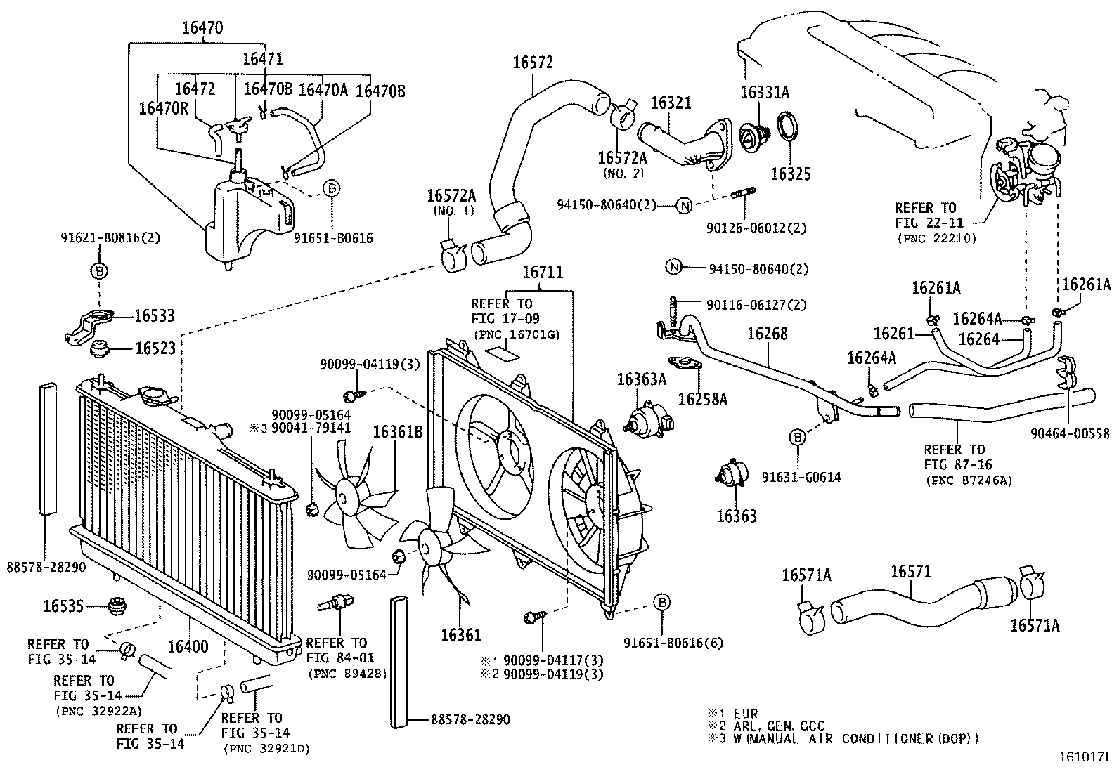 Radiator Water Outlet