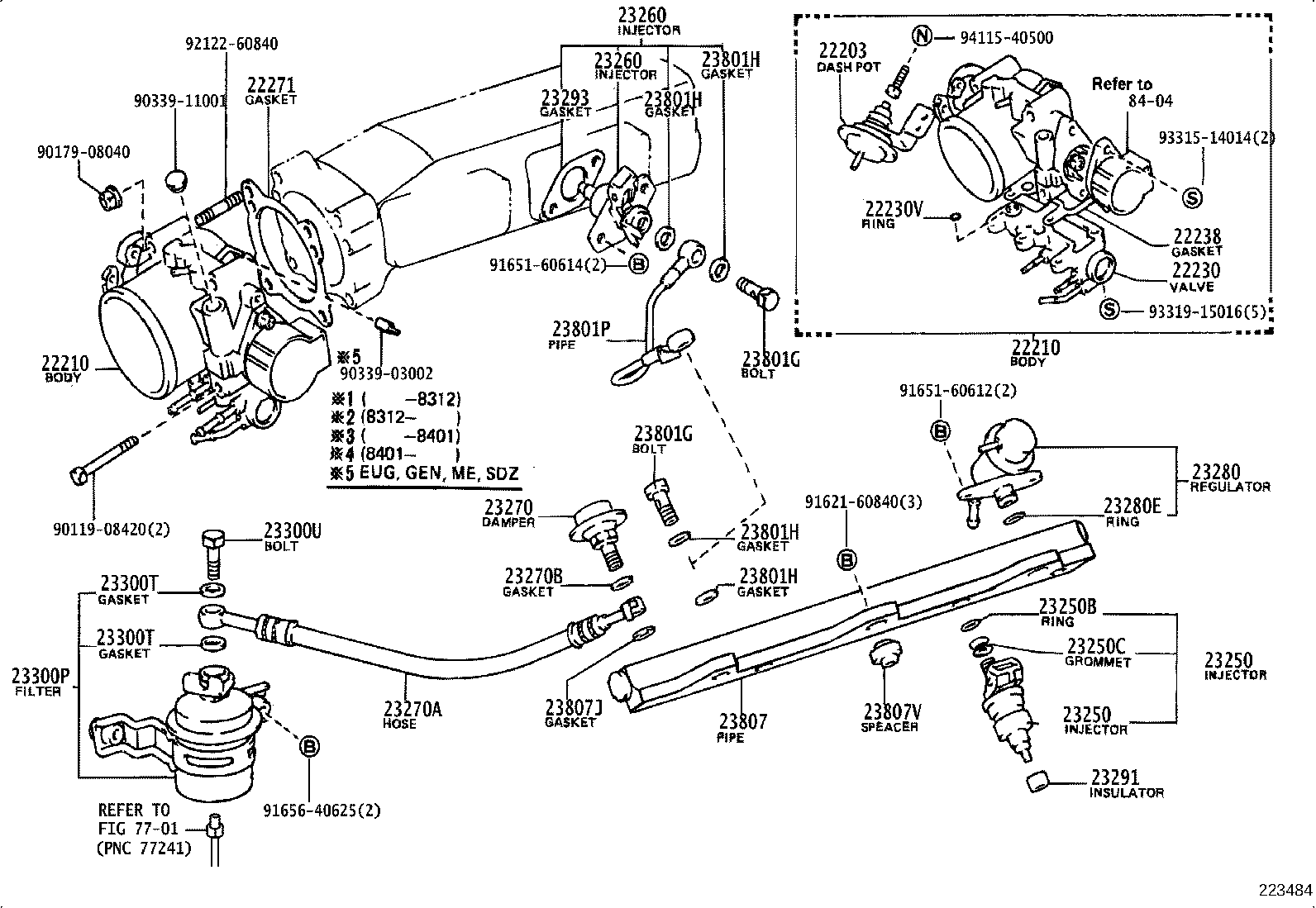 Sistema de inyección de combustible