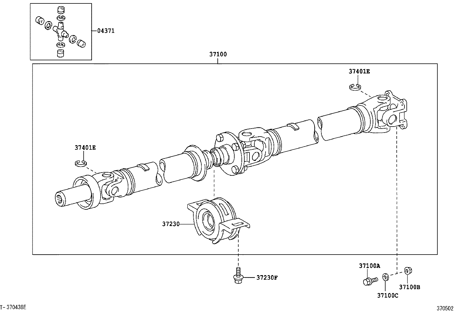 Propeller Shaft & Universal Joint