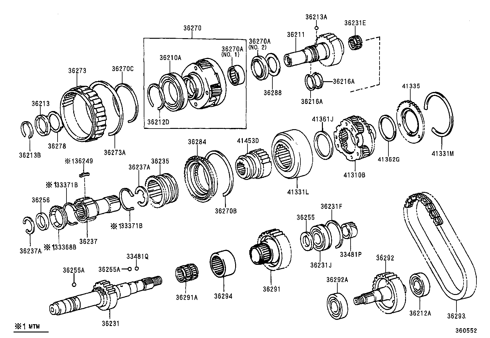 Transfer Gear