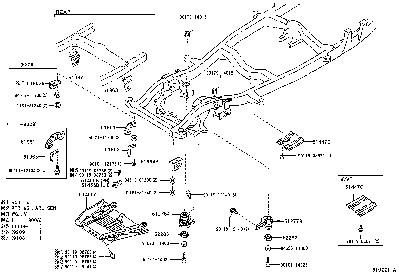 Suspension Crossmember & Under Cover