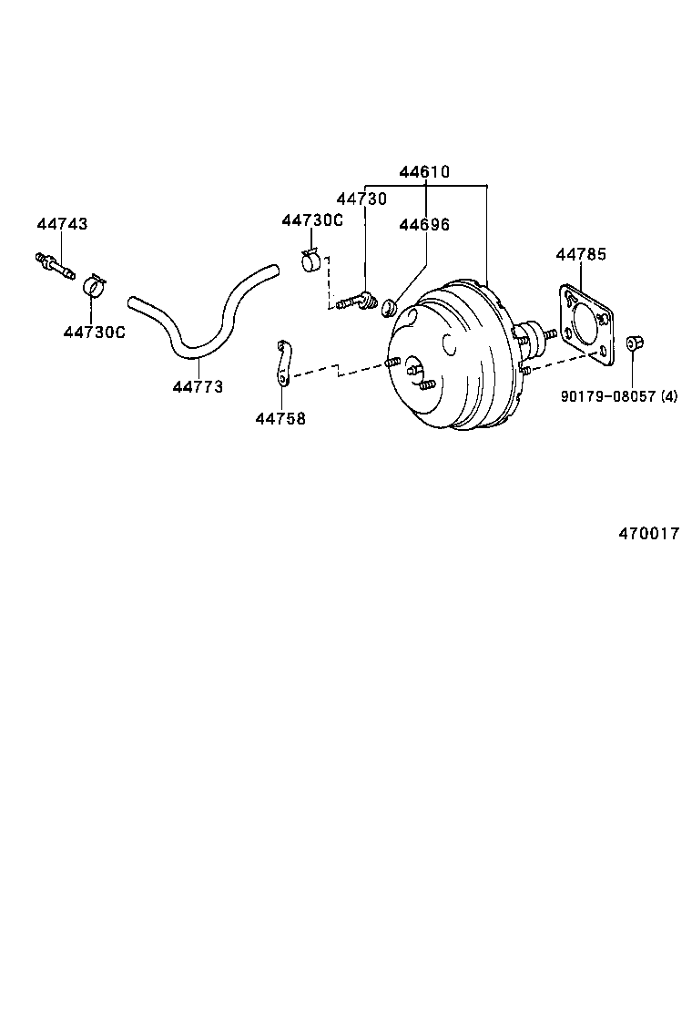 Brake Booster & Vacuum Tube